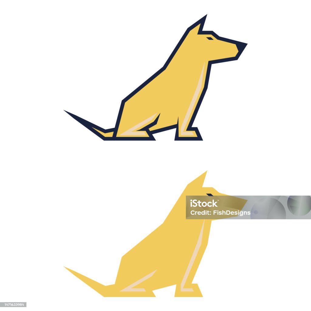 Dog 35 Stock Illustration - Download Image Now - Animal, Beige, Canine