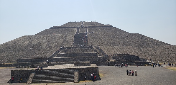 Majestic sun pyramid