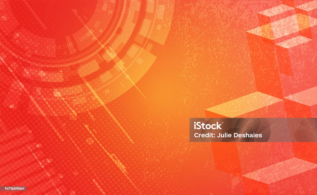 Tech Dynamic Digital Technology Dynamic Concept Abstract Stock Illustration ...