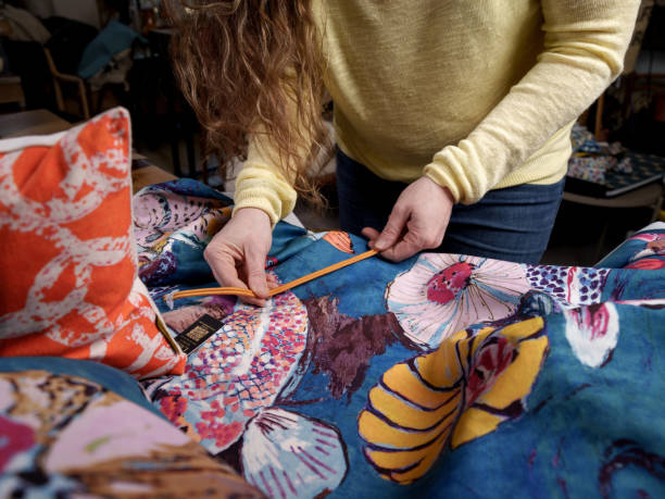 istock woman at work, fabric, craftsman, handicraft 1471659790