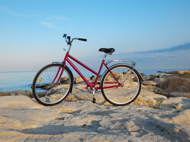istock Bicycle by the sea. 1471665167