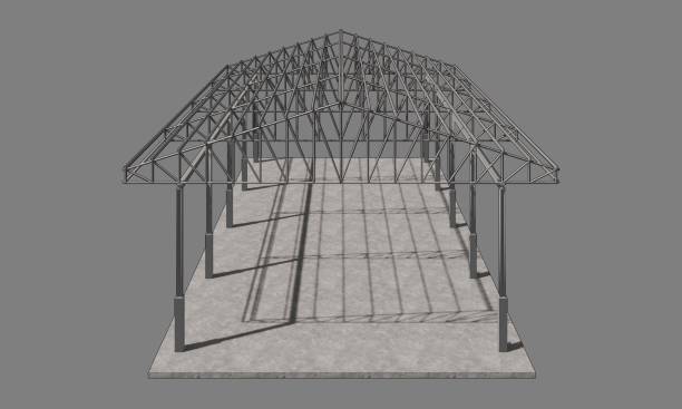 istock 3D illustration of building project 1471668579
