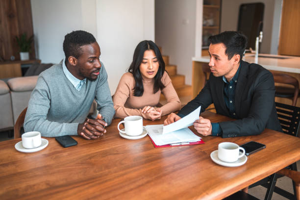 istock Diverse Couple Buying A New House 1471670885