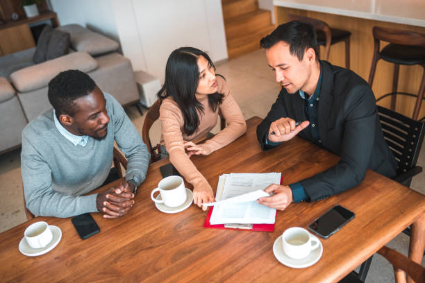 istock Diverse Couple Buying A New House 1471671854