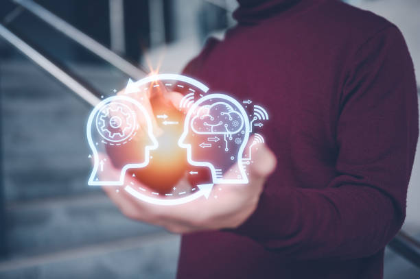 istock Digital transformation technology strategy, IoT, internet of things. transformation of ideas and the adoption of technology in business in the digital age, enhancing global business capabilities. Ai 1471674485