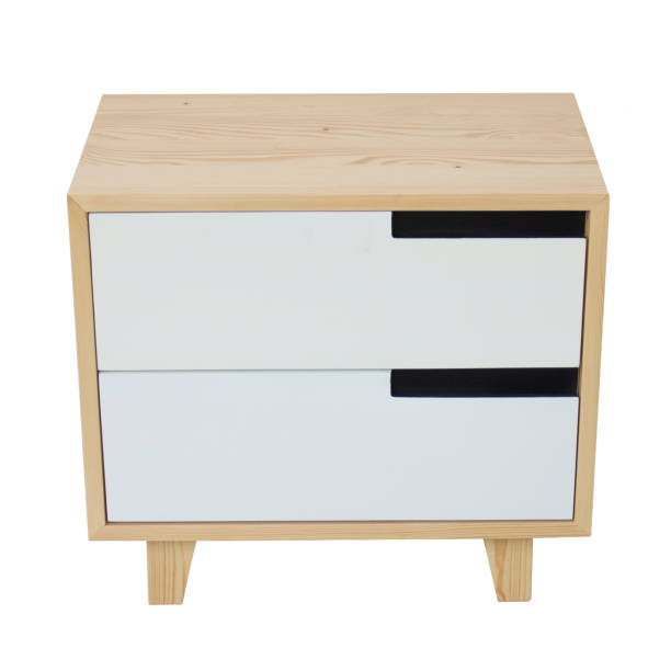 istock Wooden cabinet isolated on white background 1471674861