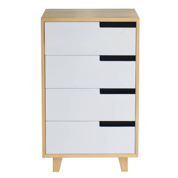 istock Wooden cabinet isolated on white background 1471674863