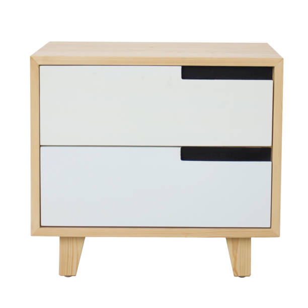 istock Wooden cabinet isolated on white background 1471674868