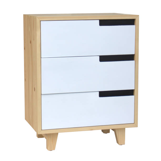 istock Wooden cabinet isolated on white background 1471674880