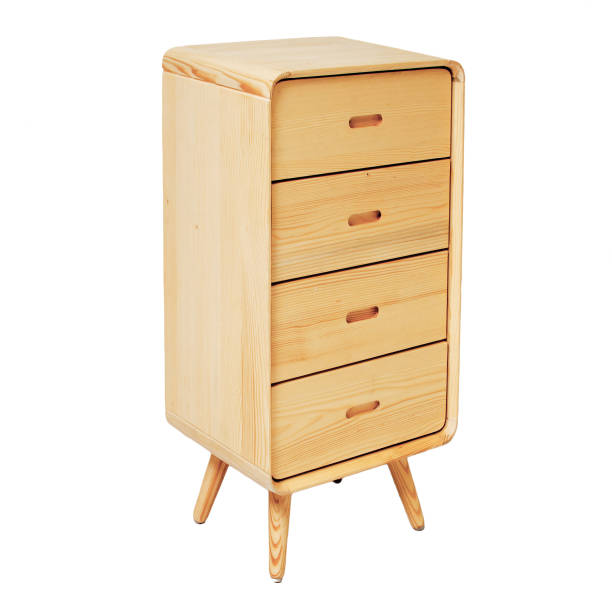 istock Wooden cabinet isolated on white background 1471674961
