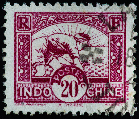 Vintage Israel Postage Stamp, Lion Illustration in Brown. Israel  is a parliamentary republic in Western Asia, located on the eastern shore of the Mediterranean Sea. It borders Lebanon in the north, Syria in the northeast, Jordan and the West Bank in the east, Egypt and the Gaza Strip on the southwest, and contains geographically diverse features within its relatively small area. Israel is the world's only Jewish-majority state, and is defined as \