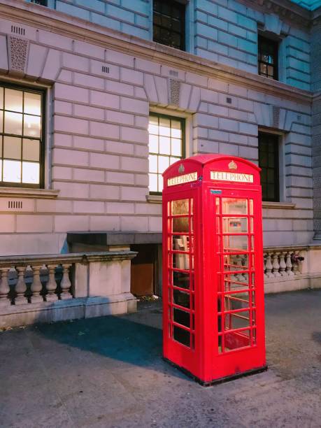 istock Red Telephone Booth in London 1471679328