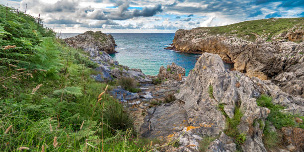 istock Coastline and Cliffs, Buelna, Asturias, Spain 1471690609