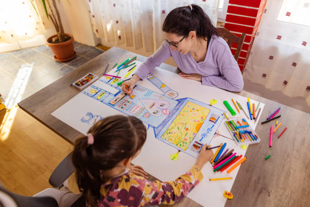 istock A Mother-Daughter art adventure 1471695370