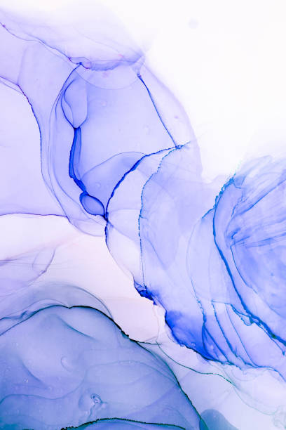 istock Marble ink abstract art from exquisite original painting for abstract background 1471697831