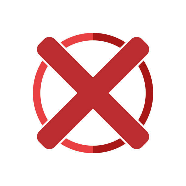 istock vector illustration of red cross choise icons 1471699081