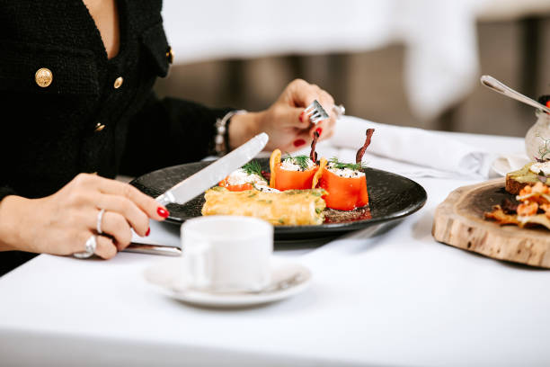 istock Delicious omelette on a plate with sushi 1471700237