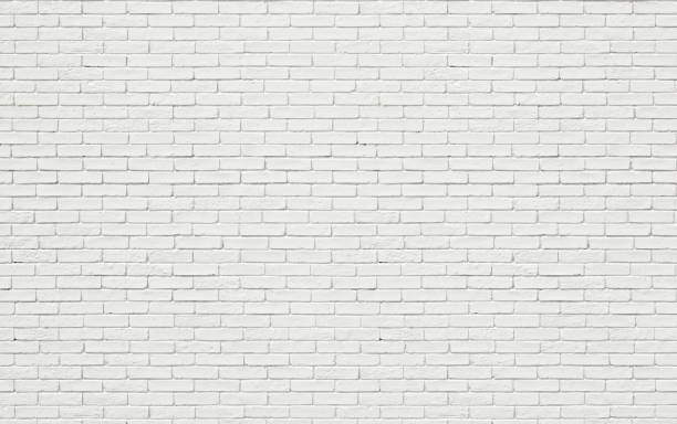 istock White brick wall, sunlit background. Light painted stone texture for design templates or web backdrop 1471733072