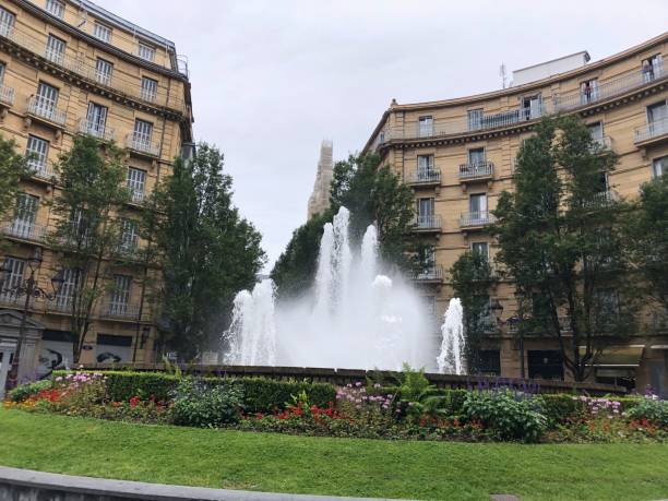 Fountain in San Sebastian