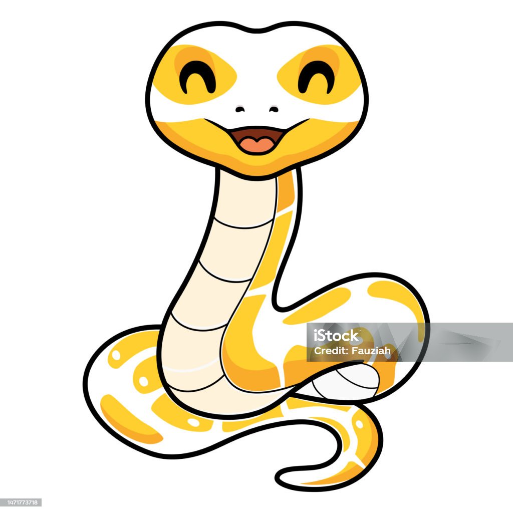 Anima Si Ular Python Kartun Ular Python Bola Albino Lucu Ilustrasi Stok - Unduh Gambar ...