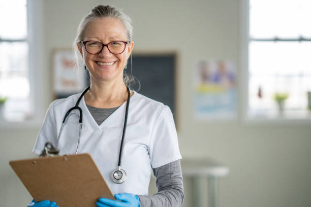 istock Mature Female Veterinarian 1471774725