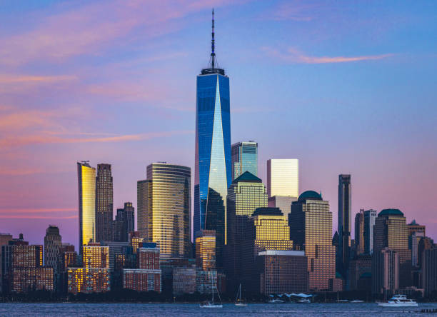 istock Freedom Tower and Lower Manhattan from New Jersey 1471779772