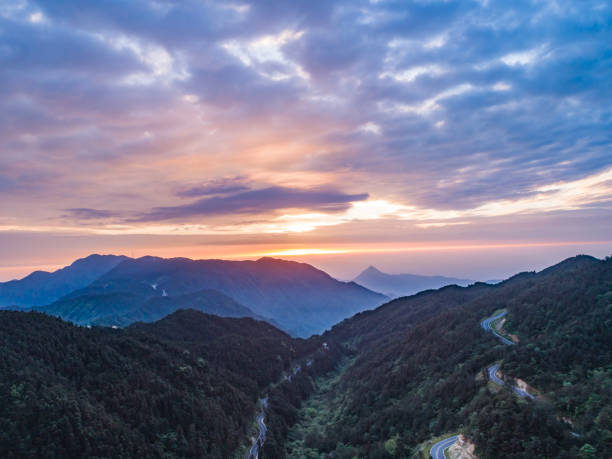 istock beautiful sunrise on the mountain 1471784175