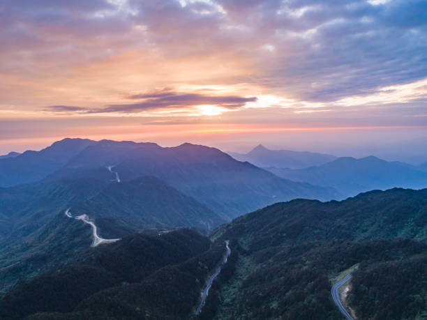 istock beautiful sunrise on the mountain 1471784181