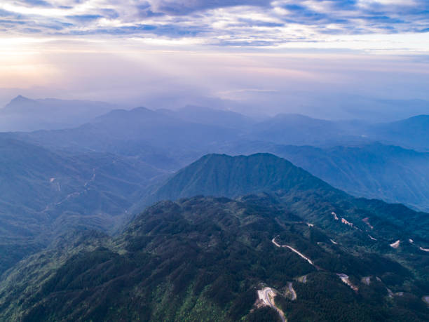 istock beautiful sunrise on the mountain 1471785122