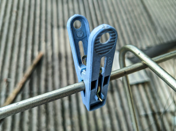 istock clothespins on an iron stick for drying clothes 1471790664