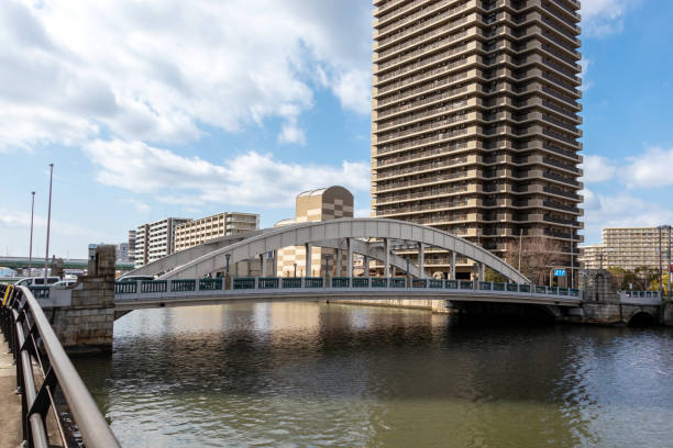 istock White arch bridge over Dojima River in Osaka 1471797948