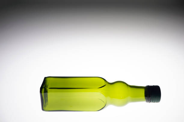 Glass bottles used for medicines drinks and chemicals Thailand Asia