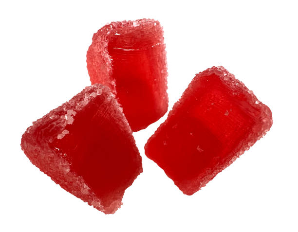 istock Jelly candies isolated - red 1471805132