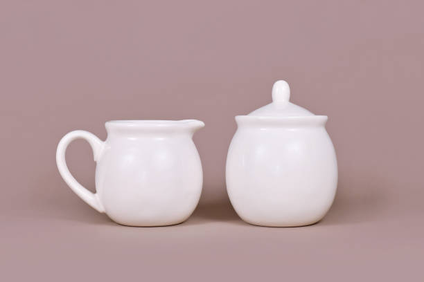 istock White creamer pitcher and sugar bowl 1471808715