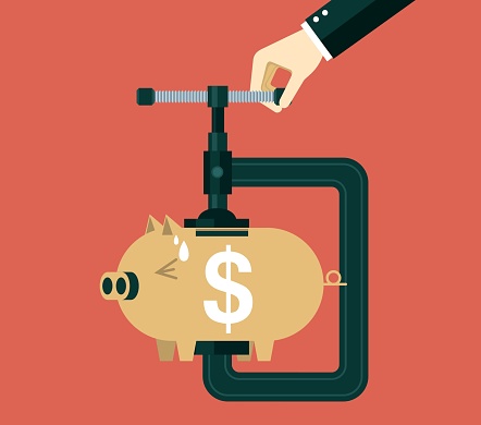 Piggy bank stock illustration