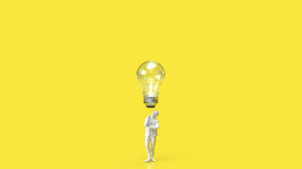 istock The Business man and  light bulb for idea or Creative concept 3d rendering 1471812373