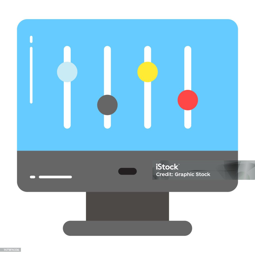Preference Vector Preference Vector Design Isolated On White Background Stock ...
