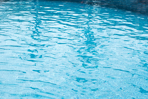 Blue Water - Swimming Pool Background.
