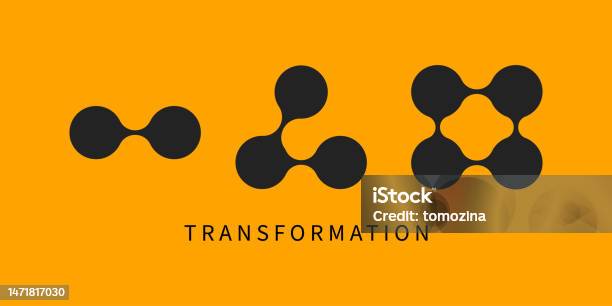 Transformation Process Text/image Transformation Transformation Process Development Metaphor Stock ...