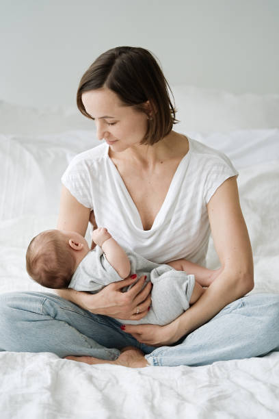 istock Mother with her 3 month old baby 1471822366