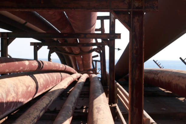 istock pipe of Old Industrial Plant 1471836690