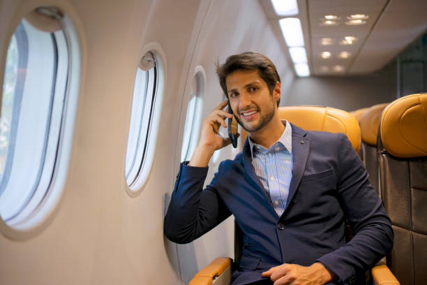 istock Passenger travel via commercial air plane. 1471842298