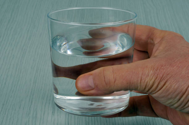 istock Glass of water isolated 1471845343