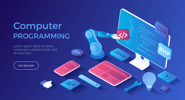 160+ Software Development Banner Stock Photos, Pictures & Royalty-Free ...