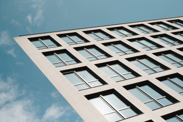 istock Full frame shot of a modern building 1471858368