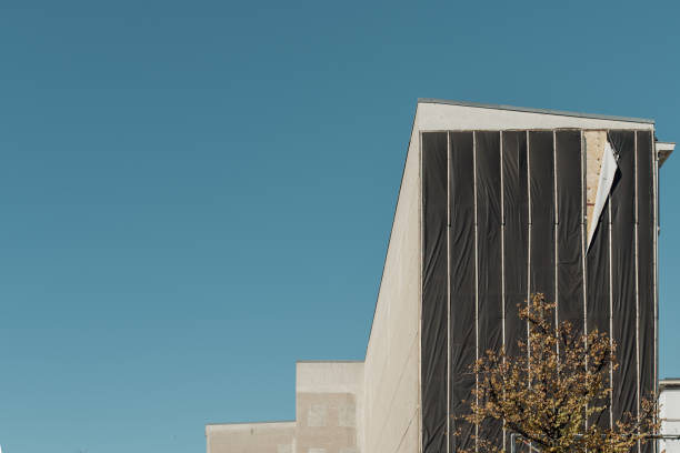 istock Full frame shot of a modern building 1471858400