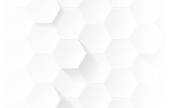 istock Minimalist and Modern Future Hexagon Abstract Geometric White and Gray Color Polygon Background Design Illustration 1471865166
