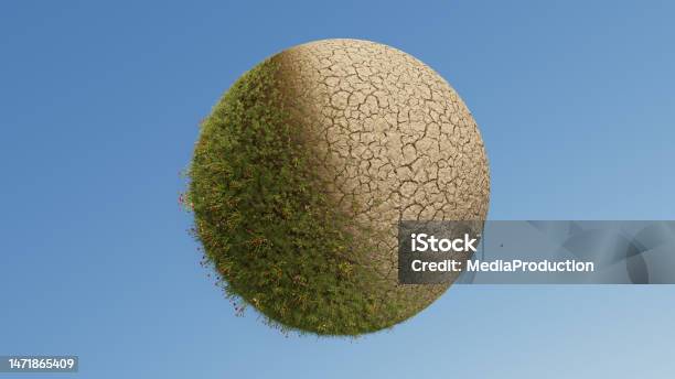 Drying Out Planet Stock Photo - Download Image Now - Planet - Space, Drying, Death