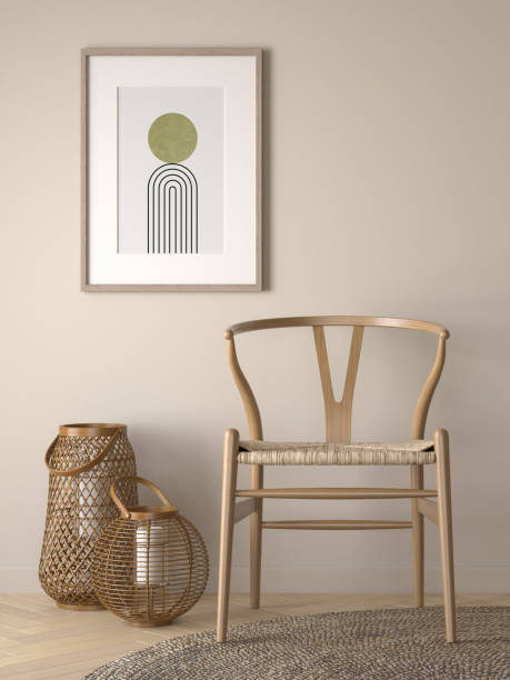 istock Modern style conceptual interior room 3d illustration 1471868970