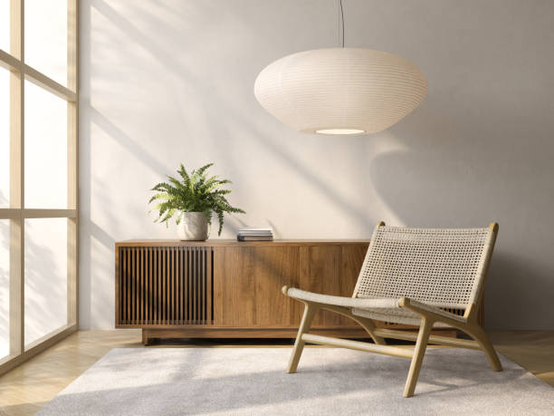 istock Modern style conceptual interior room 3d illustration 1471869106